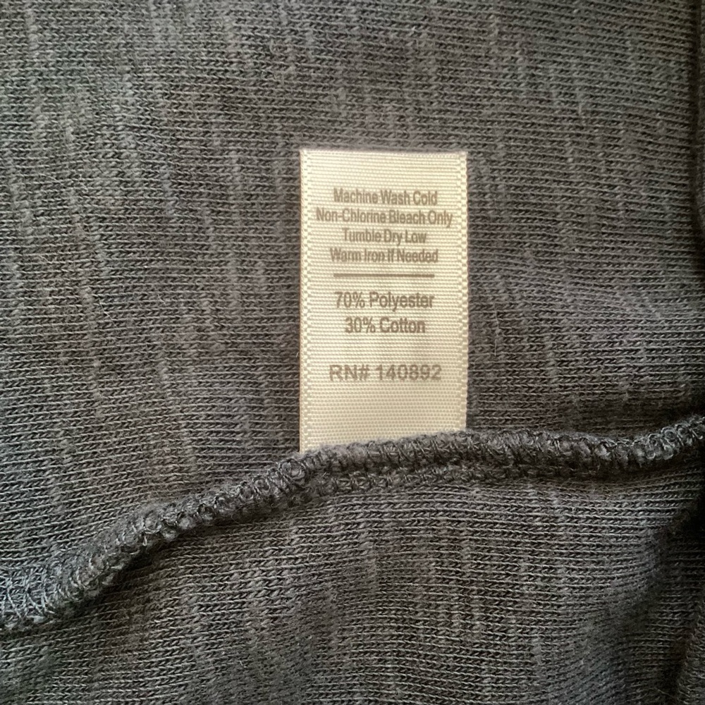 Marine Layer Terry Out Varsity Polo Top Indigo Lg - Picture 8 of 8